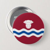 Herefordshire国旗（イギリス郡） 缶バッジ (正面&裏面)