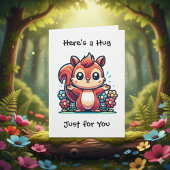 Here's a Hug, Just for You | Friendship & Support カード
