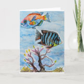 Here's Fishing You a Happy Birthday! カード (正面)