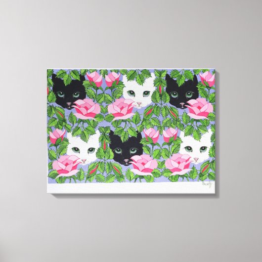 Heres Look You キャンバスプリント (正面)