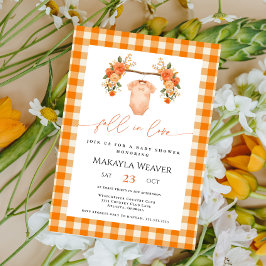 Here's the Scoop Ice Cream summer Baby Shower 招待状