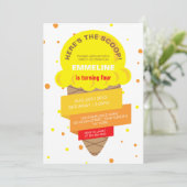 Here's The Scoop Ice Cream Sweet Birthday 招待状 (スタンド正面)