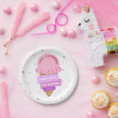 Here's The Scoop Ice Cream Sweet Pink Birthday ペーパープレート (パーティー)