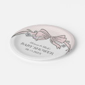 Here's the Scoop Pink Ice Cream Sundae ペーパープレート (アングル)