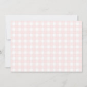 Here's the Scoop Pink Ice Cream Sundae Baby Shower サンキューカード (裏面)