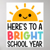 Here's to a Bright School Year ポスター (正面)