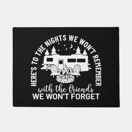 Here's To The Nights We Won't Remember ドアマット (正面)