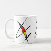 HereZen跳躍犬のマグ コーヒーマグカップ (左)