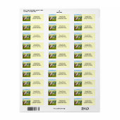 Herford CowとCalfカスタマイズ可能 ラベル (フルシート)