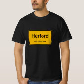 Herford Herren Männer T-Shirt Tshirt Shirt Tシャツ (正面)