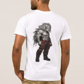Hérisson musclé 🦔 pour un look trendance tシャツ (裏面)