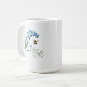 Heritage | Bee Still – ボタニカル フローラル コーヒーマグカップ (正面左)