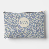 Heritage Birds Monogram Initials アクセサリーポーチ (裏面)