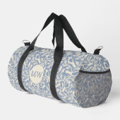 Heritage Birds Monogram Initials Personalized ダッフルバッグ (右コーナー)