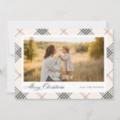 HERITAGE | Cream Tartan Photo シーズンカード (正面)