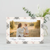 HERITAGE | Cream Tartan Photo シーズンカード (スタンド正面)