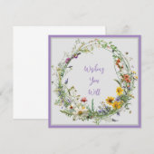 Heritage Floral Wreath Note Cards Pack ノートカード (正面/裏面)