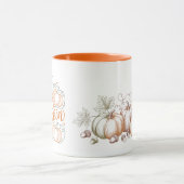 Heritage | Hello Pumpkin Fall | Cute Autumn Fall マグカップ (中央)
