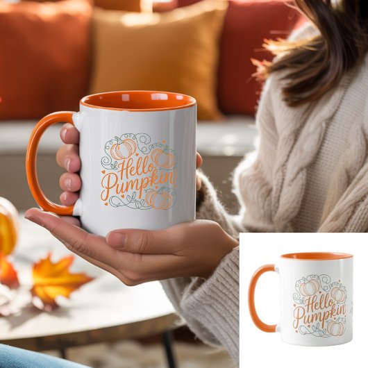 Heritage | Hello Pumpkin Fall | Cute Autumn Fall マグカップ