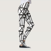 Heritage Lattice line Tudor Architecture inspired レギンス (右)