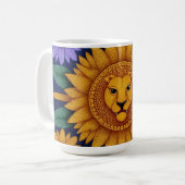Heritage Motif Lion Mug コーヒーマグカップ (正面左)
