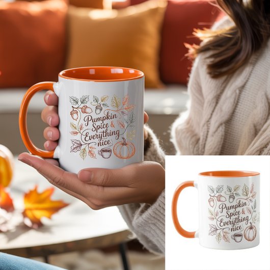 Heritage | Pumpkin Spice & Everything Nice Fall マグカップ