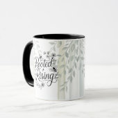 Heritage Rooted and Rising Botanical Quote マグカップ (正面左)