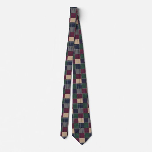 Heritage Tartan Patchwork  ネクタイ (裏面)