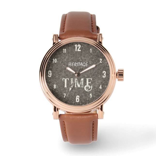 Heritage Time Vintage 腕時計 (正面)