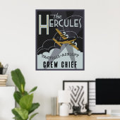 Herk Deco -カスタムC-130H版 ポスター (ホームオフィス)