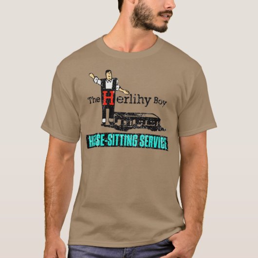 Herlihy Boy ハウスシッティングサービス Tシャツ (正面)