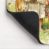 Hermann Vogel – 白雪姫とバラ赤 マウスパッド (コーナー)