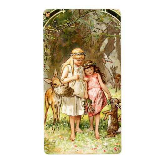 Hermann Vogel – 白雪姫とバラ赤 ラベル (正面)