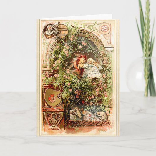 Hermann Vogel -眠れる森の美女 カード (正面)