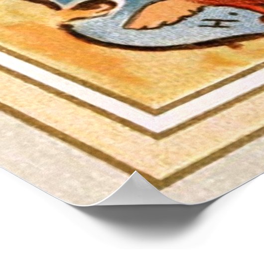 Hermann Vogel - Cinderella ポスター (角)