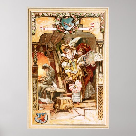 Hermann Vogel - Cinderella ポスター (正面)