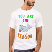 Hermanus Africa September Whaleの理由 Tシャツ (正面)