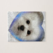 Hermesマルチーズ ジグソーパズル (横)