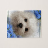 Hermesマルチーズ ジグソーパズル (横)