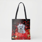 Hermesマルチーズ トートバッグ (正面)