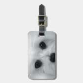 Hermesマルチーズ ラゲッジタグ (正面縦)