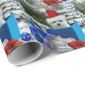 Hermesマルチーズ ラッピングペーパー (ロールコーナー)