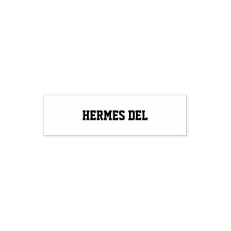 HERMES DELラージレタースタンプ郵便 セルフインキングスタンプ