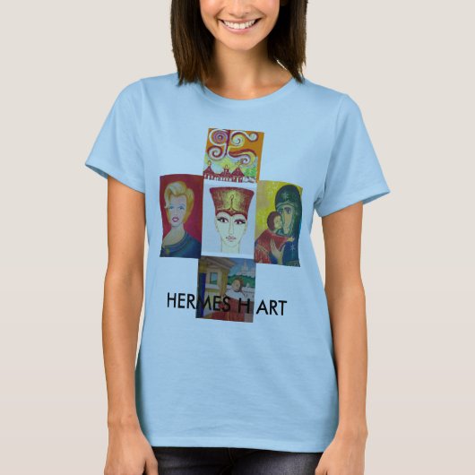 Hermes H、Churche、100_0961、100_0595著Tuta、… Tシャツ (正面)