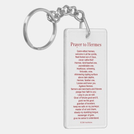 Hermes Keychain キーホルダー (正面左)