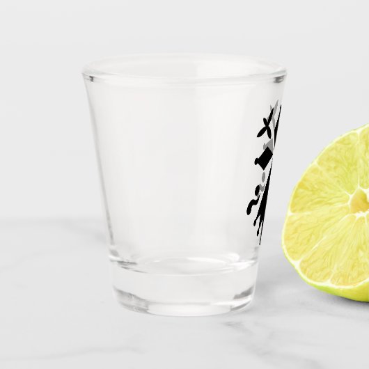 Hermine de Bretagne ショットグラス (左)