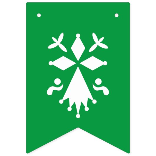 Hermine de Bretagne バンティングフラッグ (第2の旗)