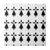 hermine drapeau Bretagne タイル (正面)