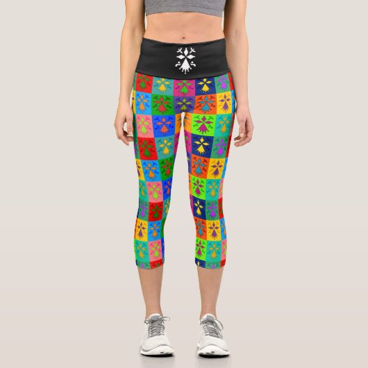 Hermine Pop カプリレギンス (正面)