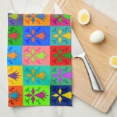 Hermine Pop キッチンタオル (四つ折り)